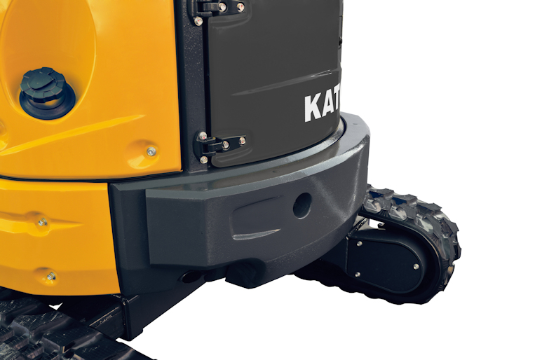KATO 30 V4 Kurzheckbagger KATO 30 V4 Minibagger mit Gummiraupen