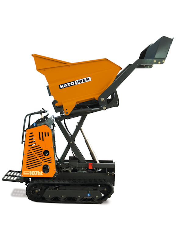 KATO Carry 107 ht Raupendumper-Hochkipper KATO Carry 107 ht Raupendumper als Hochkipper