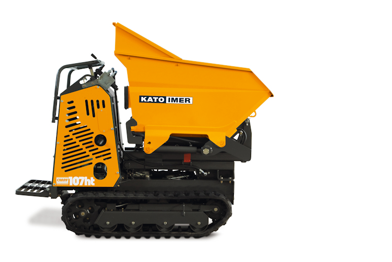 KATO Carry 107ht Dumper mit vielen Einsatzmöglichkeiten