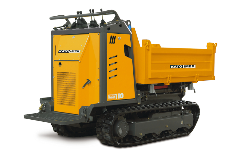 KATO Carry 110 Dumper Dreiseitenkipper KATO Carry 110 Dreiseitenkipper mit geschlossenen Bordkanten