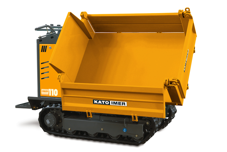 KATO Carry 110 Raupendumper als Dreiseitenkipper