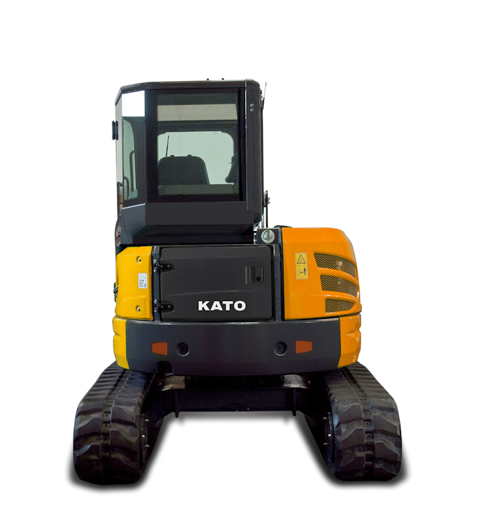 KATO 45 V4 Kurzheckbagger KATO 45 V4 Kurzheckbagger mit 32 kW Leistung
