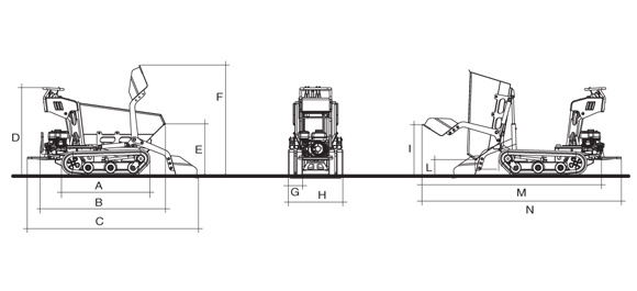 KATO IMER Carry 105 Raupendumper Diagramm